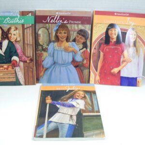 4 New American Girl Paperback Books Nellie Ruthie Ivy and Julie